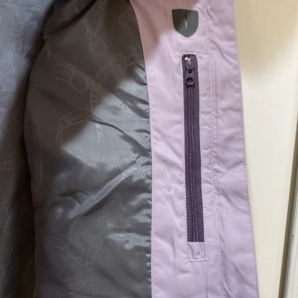 Women's Purple Puffer Vest - Picture 4 of 7